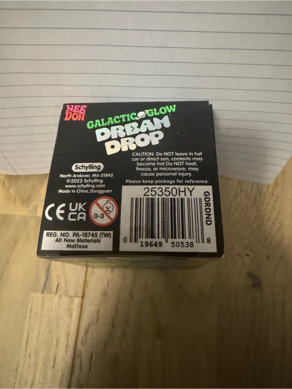Needoh Galactic Glow Dream Drop - Blue